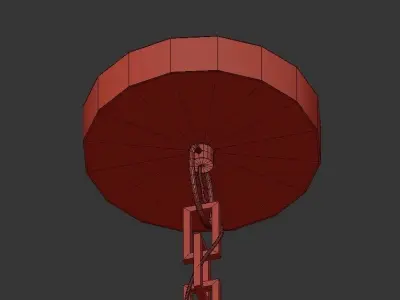 Lawrence starburst pendant light - starburst pendant light - ... 3D model