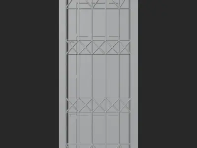 Vintage Window 3D model
