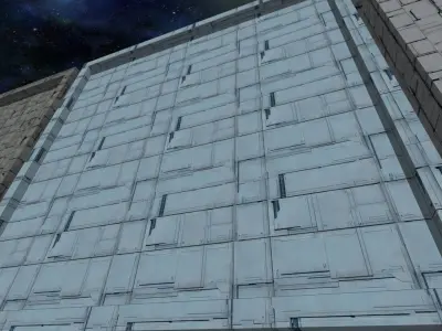 20 Seamless Sci-fi Panels - Squarish Texture