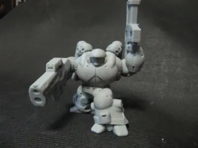 CHIBI-TECH SD - SERPENT CORE 3D print model