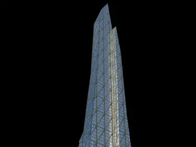 53W53 - NYC Low-poly 3D model