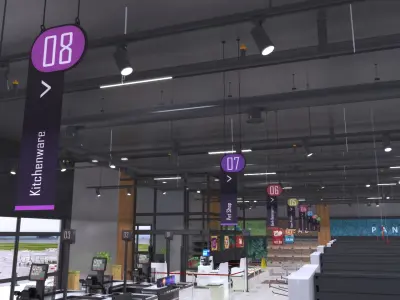  Big Supermarket - No Rack Product 