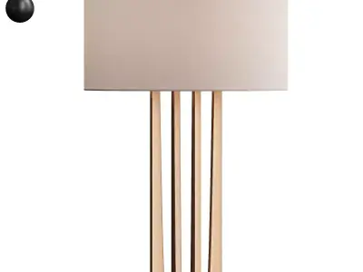  Scala Hand-Forged Table Lamp 3D model