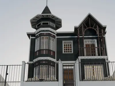Victorian house  3D model