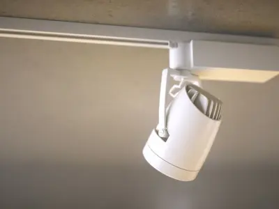 LED SPOT LIGHT - C4D XPresso  3D model