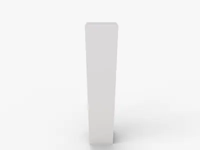 FOREHILL Bathroom Tall Cabinet Slim Storage 3D model