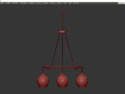 Quoizel Nostalgia Low-poly 3D model