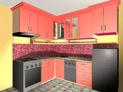 amaizing kitchen 3D model