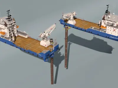  Construction Vessel and Offshore Subsea DWCM Cutter 