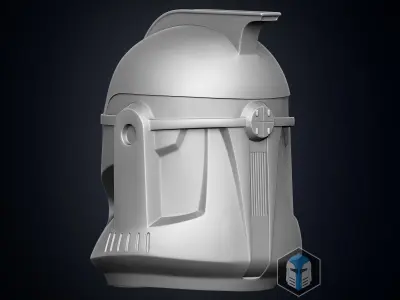 Phase 1 Clone Trooper Helmet 3D print model