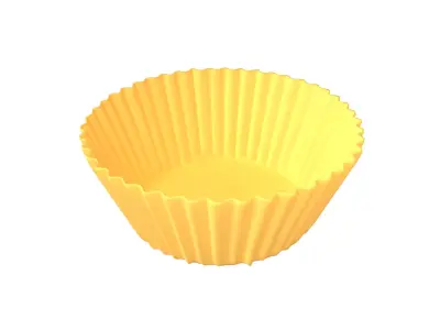 Cupcake Case v1 008 Low-poly 3D model