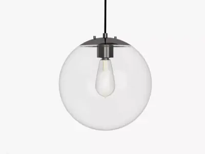 Globe pendant lamp by West Elm 3D model