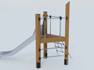 children slide Low-poly 3D model purchase
