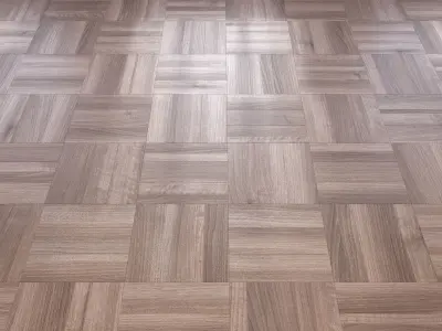 Parquet - Laminate - Wooden floor 2 in 1 Low-poly 3D model 36