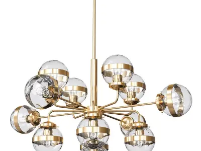 Greyson Chandelier 13 lamp 3D model