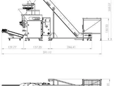 Volumetric Filler Machine 3D model