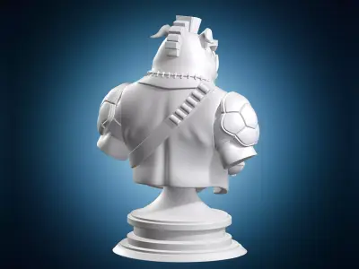 Teenage Mutant Ninja Turtles Bust 3D print model