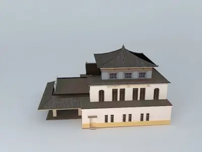 Kaohsiung old Kaohsiung Railway Station Free 3D model