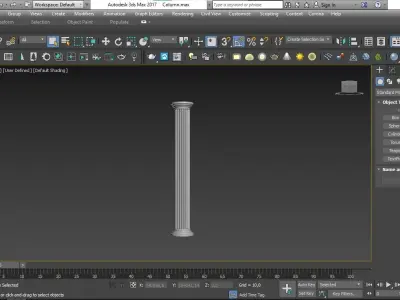 Column simple model Free 3D model