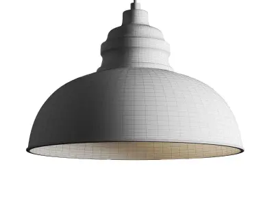 Lindby Cliona black 3D model
