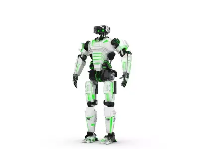 Sci-Fi Male Character 1 3D model