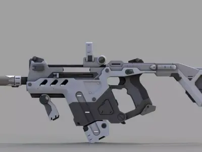 Science Fiction Gun 7 3D model