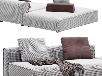 Niveaux Modular Sofa By Lema 3D model