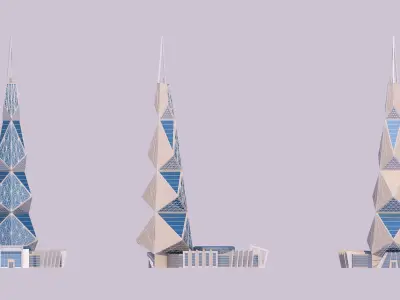 0149 - Future Skyscraper 3D model