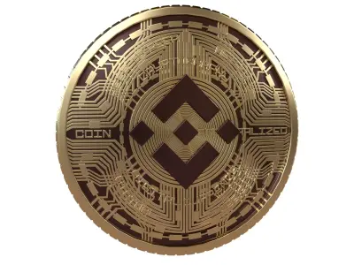 Binance Coin v5 001 3D model