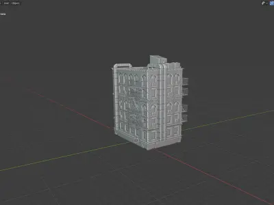 Brooklyn Inspired Building 3D model