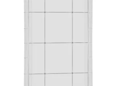 Orangery mirror by baker 3D model