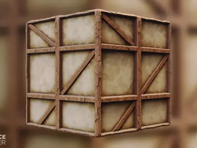 Stylized Medieval Wall PBR Texture