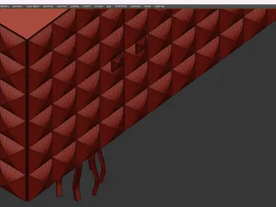 Il Pezzo Mancante IL PEZZO 10 CREDENZA Low-poly 3D model