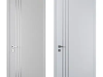 dooris door Low-poly 3D model