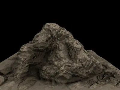 Cave Enterance 1 3D model
