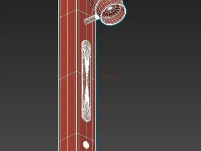 sif-wall gold wall light 3D model