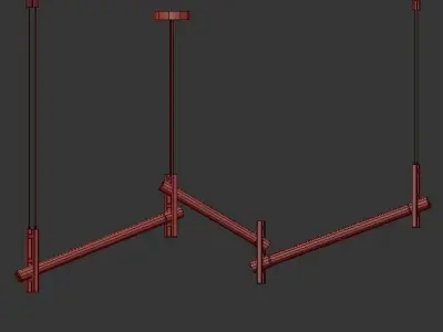 BAMBOU HORIZONTAL  3D model