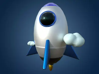 3D app web Icon Low-poly 3D model-04 Low-poly 3D model