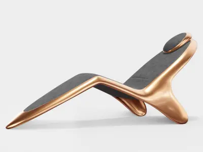  Swissolina - Lounge Chair GOLD 