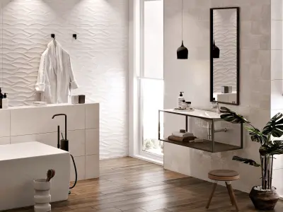 Bathroom modern scene interior 3D model