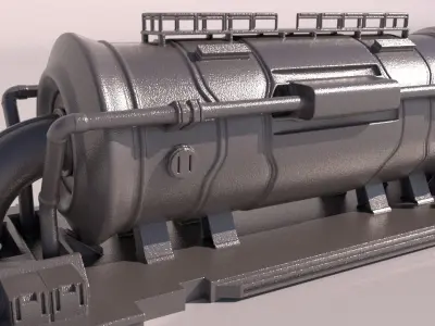 OilTank for 3Dprint 3D print model