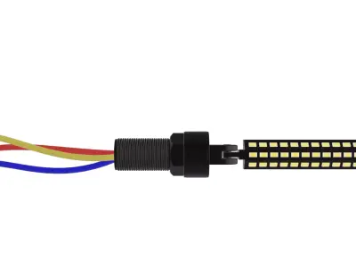 Universal Motorcycle LED Indicator 3D model