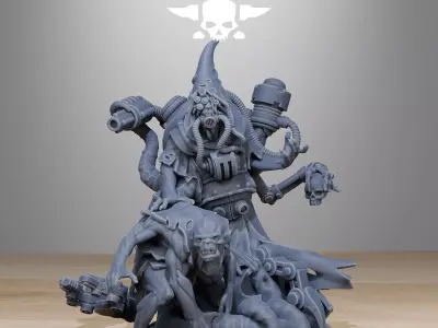 Scavenger Lotharius 3D print model
