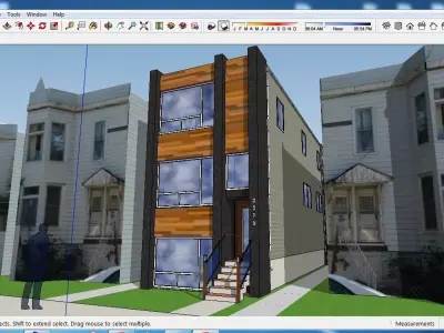 Apartment Sketchup 49 3D model
