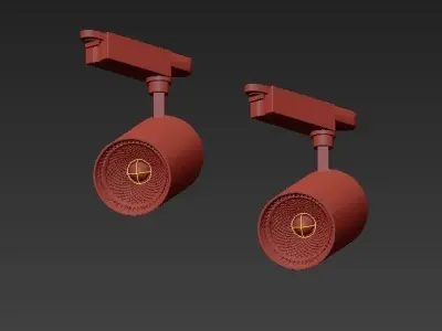 LED light 3D model get