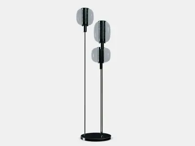HOGVIND Ceiling lamp for 3 lamps Low-poly 3D model