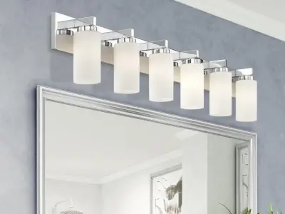 Wallace Dimmable Vanity Light Free 3D model