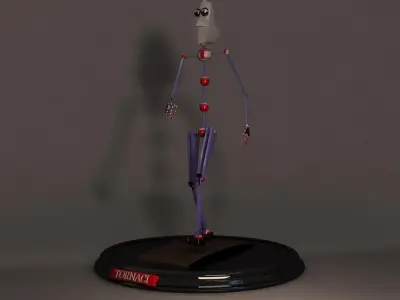 TURNER skeleton 3D model