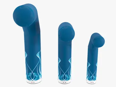 Zip-Off ARH-X inflatable columns Axion 3D model