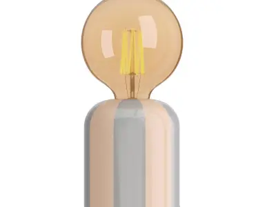  CERAMIC DESK LAMP 3D model